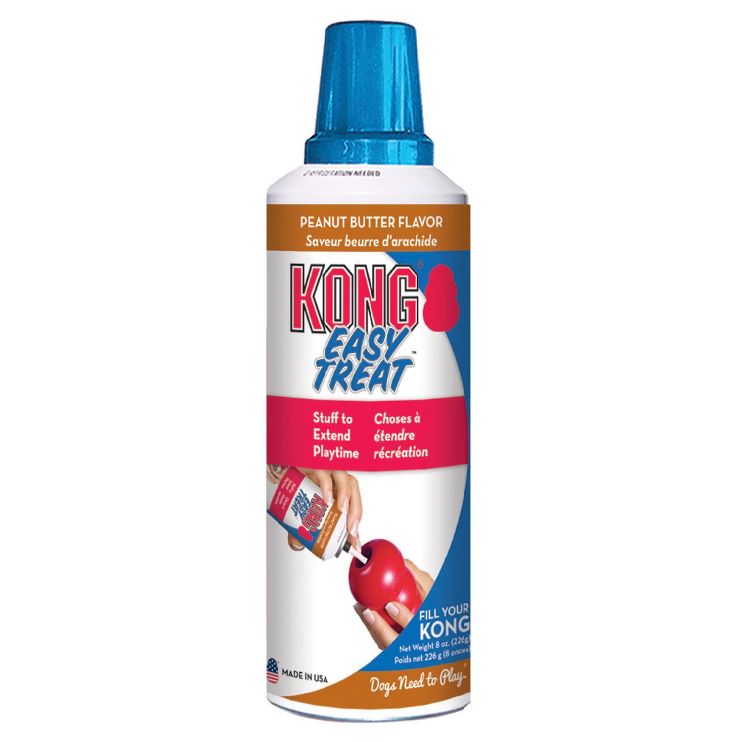 KONG® Easy Treat™ Dog Treat - Peanut Butter 1 KONG® Easy Treat™ Dog Treat - Peanut Butter