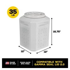Vittles Vault® By GAMMA2 Outback Paw Print Pet Food Container 7 Vittles Vault® By GAMMA2 Outback Paw Print Pet Food Container -Pet Essentials Shop 5087369 alt3