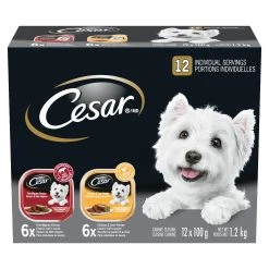 Cesar® Entrées Variety Pack Small Breed Adult Wet Dog Food