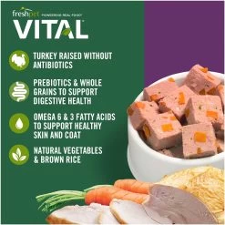 Freshpet® Vital&trade;Balanced NutritionTurkey Adult Dog Food -Pet Essentials Shop 5102565 alt3