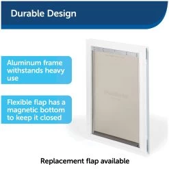 PetSafe® Freedom Aluminum Pet Door -Pet Essentials Shop 5133532 alt2