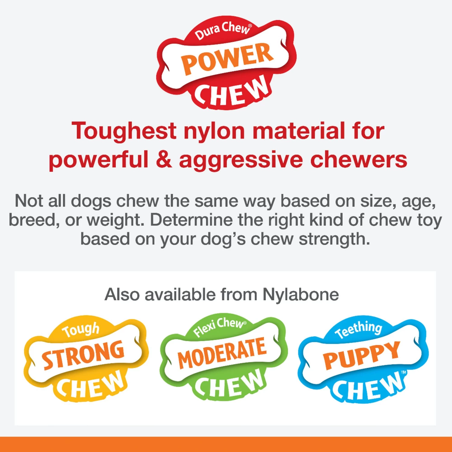 Nylabone® DuraChew® Chew Dog Toy 3 Nylabone® DuraChew® Chew Dog Toy - Image 3