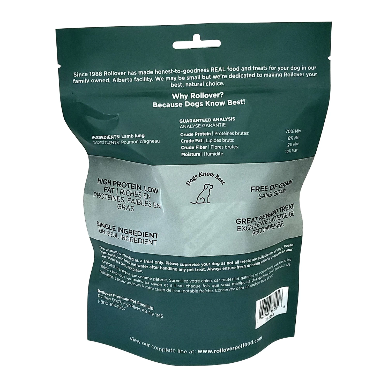 Rollover Lamb Tenders Premium Dog Treats 2 Rollover Lamb Tenders Premium Dog Treats - Image 2