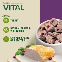 Freshpet® Vital™Grain Free Turkey Adult Dog Food 7 Freshpet® Vital™Grain Free Turkey Adult Dog Food -Pet Essentials Shop 5150571 alt2