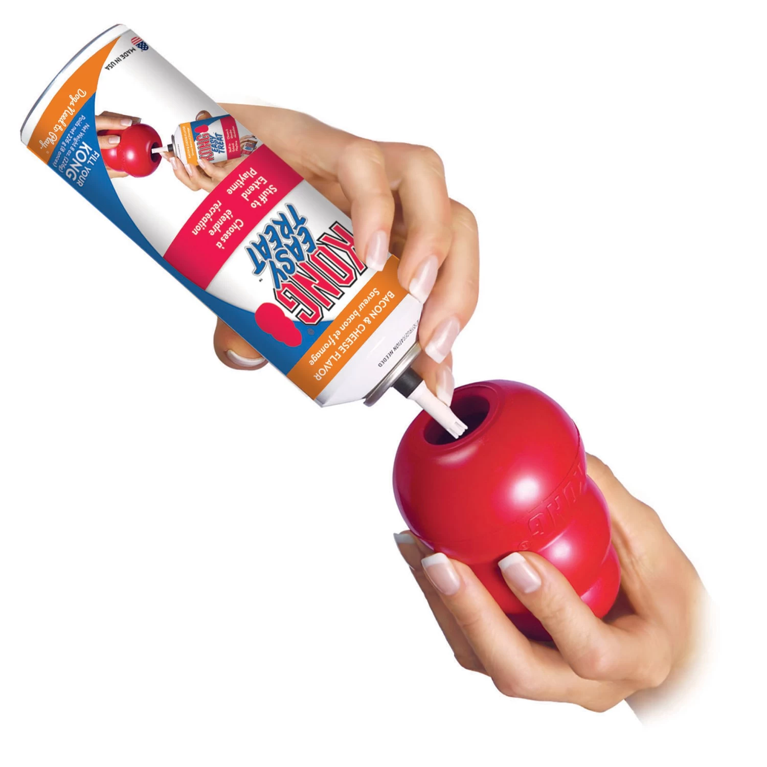 KONG® Easy Treat™ Dog Treat - Bacon & Cheese 2 KONG® Easy Treat™ Dog Treat - Bacon & Cheese - Image 2