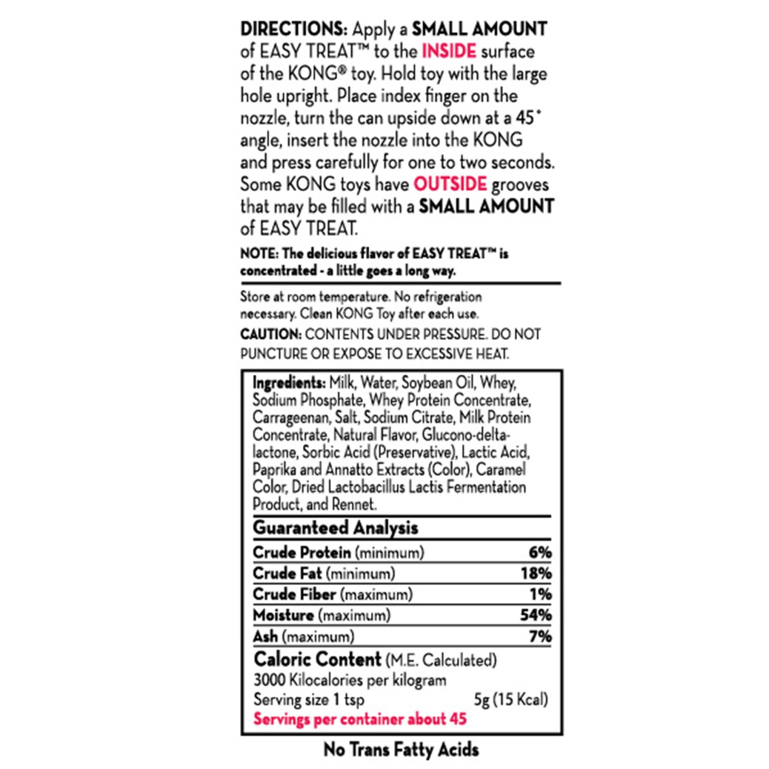 KONG® Easy Treat™ Dog Treat - Bacon & Cheese 4 KONG® Easy Treat™ Dog Treat - Bacon & Cheese - Image 4