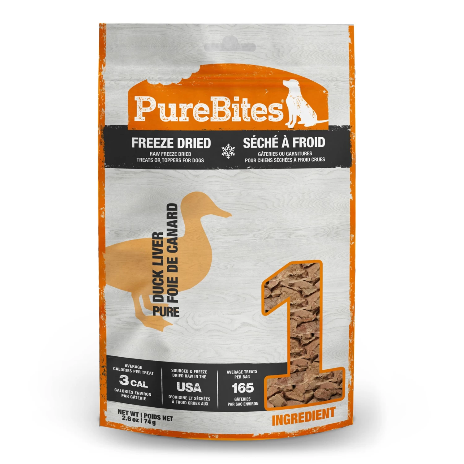 Purebites® Freeze Dried Dog Treat - Duck 1 Purebites® Freeze Dried Dog Treat - Duck