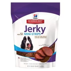 Hill'sĀ® Science DietĀ® Mini Jerky Strips Dog Treat - Natural, Beef