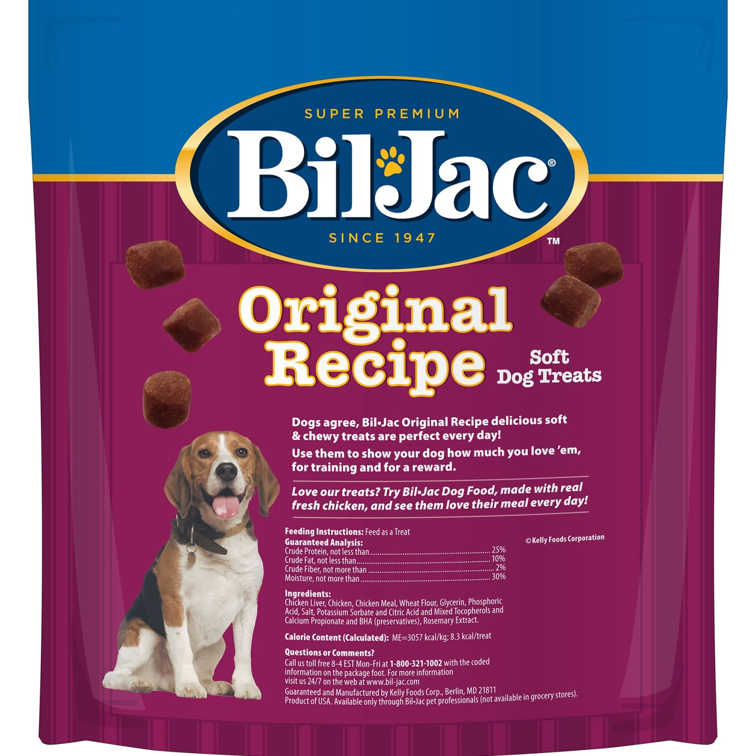 Bil-Jac® Original Recipe Dog Treat 2 Bil-Jac® Original Recipe Dog Treat - Image 2
