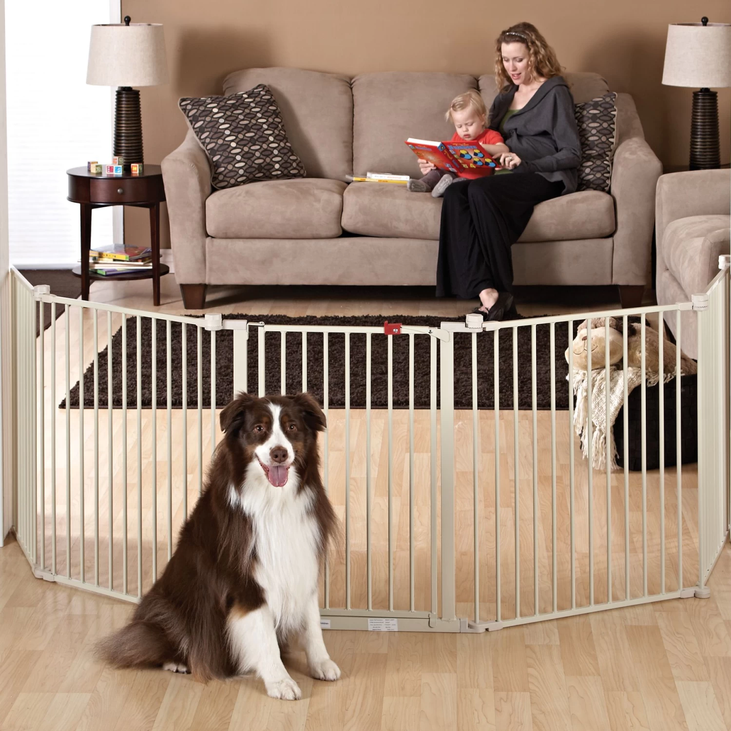 Top Paw® Super-Wide Convertible Pet Gate 1 Top Paw® Super-Wide Convertible Pet Gate
