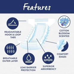 Top Paw® Scented Disposable Dog Diapers - 12 Pack -Pet Essentials Shop 5194917 alt2