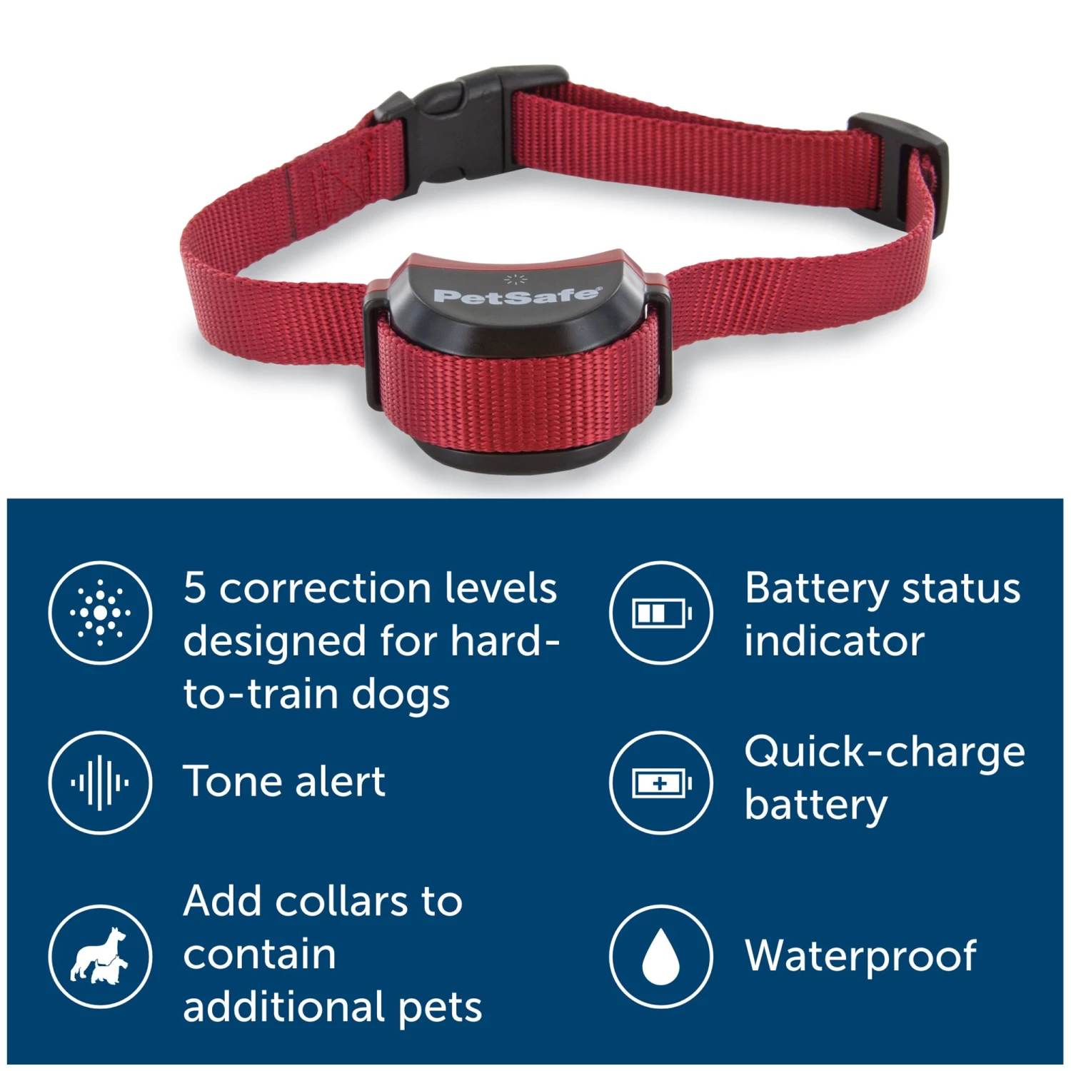 PetSafe® Stubborn Dog Stay & Play Fence Receiver Dog Collar 3 PetSafe® Stubborn Dog Stay & Play Fence Receiver Dog Collar - Image 3