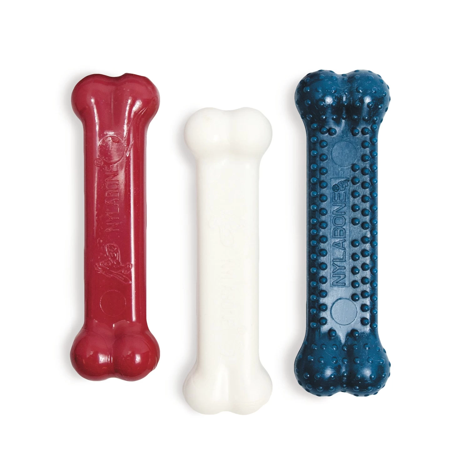 Nylabone® DuraChew® Bone Chew Dog Toys - 3 Pack 2 Nylabone® DuraChew® Bone Chew Dog Toys - 3 Pack - Image 2