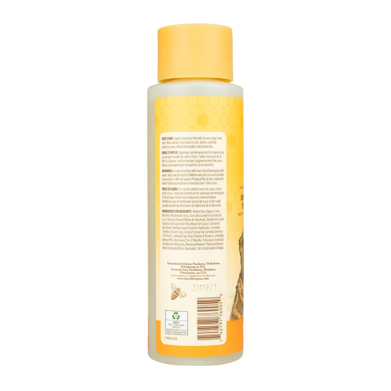 Burt's Bees® Oatmeal Shampoo For Dogs 2 Burt's Bees® Oatmeal Shampoo For Dogs - Image 2