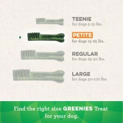Greenies&trade; Adult Petite Dog Dental Treats - Natural, Oral Health, Fresh -Pet Essentials Shop 5229261 alt3