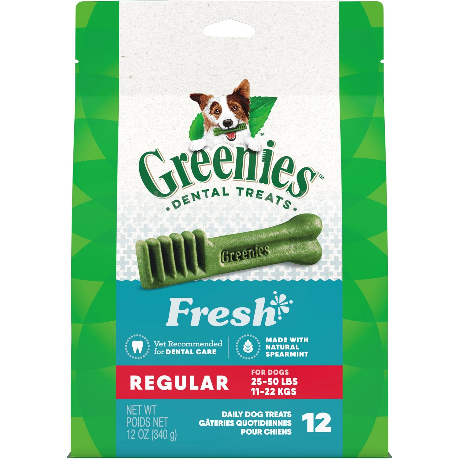 Greenies™ Adult Regular Dog Dental Treats - Natural, Oral Health, Fresh 1 Greenies™ Adult Regular Dog Dental Treats - Natural, Oral Health, Fresh