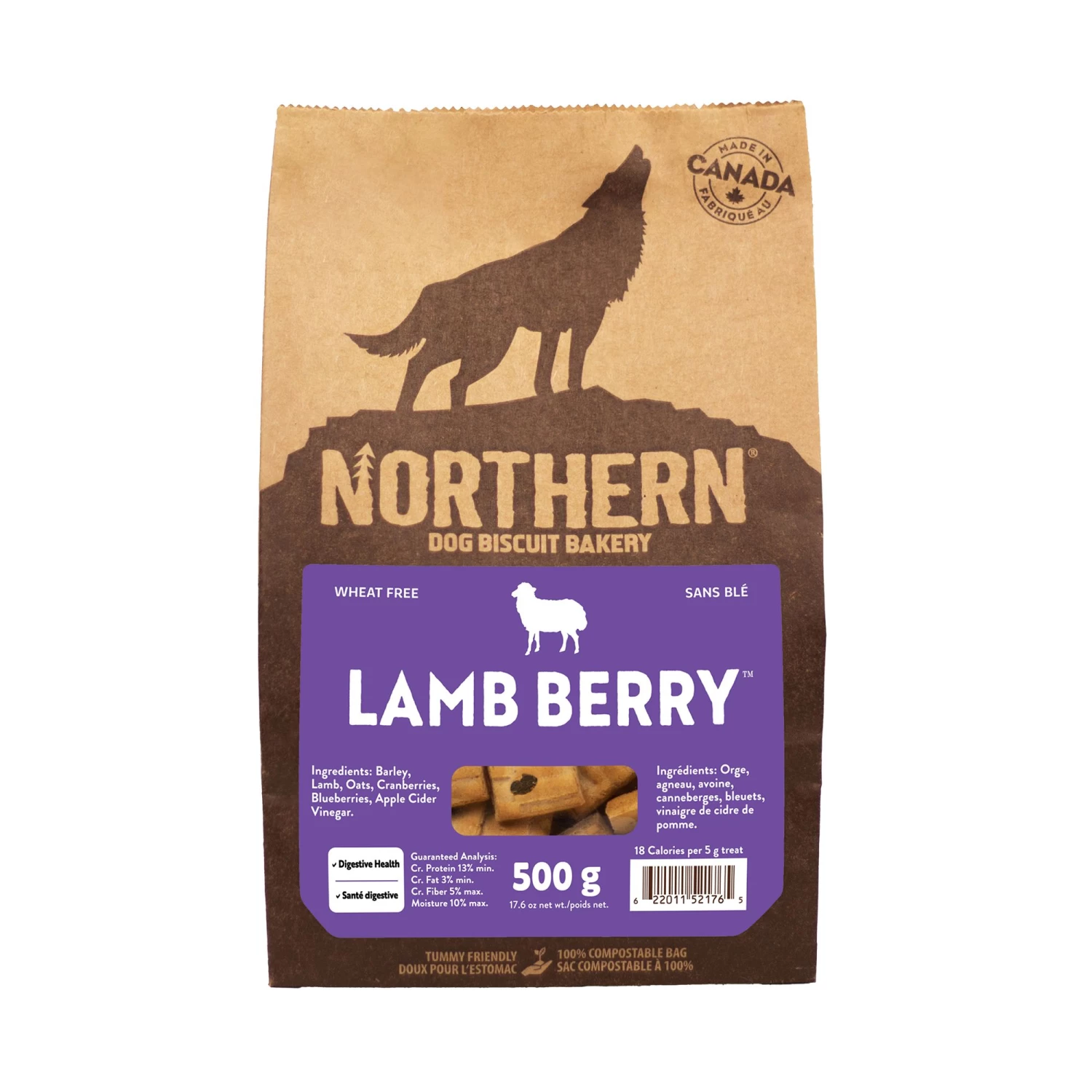 Northern Dog Biscuits - Wheat-Free, Lamb Berry 1 Northern Dog Biscuits - Wheat-Free, Lamb Berry