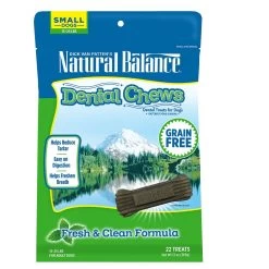 Natural Balance Grain Free Fresh & Clean Small Dog Dental Chews