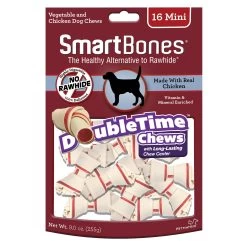 SmartBones® Double Time Chews Chicken Mini Dog Treat