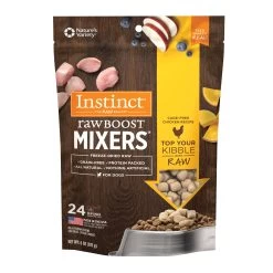 Instinct® Raw Boost Mixers All Life Stage Dog Food Topper - Grain Free, Freeze Dried Raw, Chicken