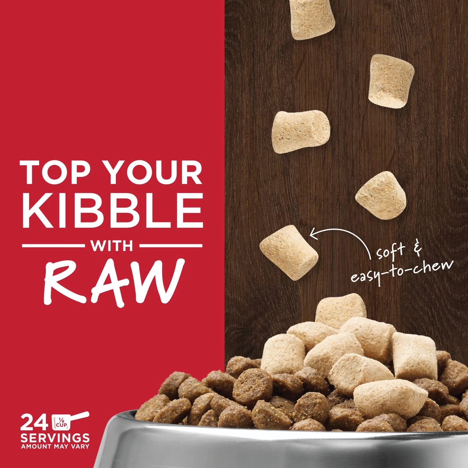 Instinct® Raw Boost Mixers Dog Food Topper - Grain Free, Freeze Dried Raw, Beef 3 Instinct® Raw Boost Mixers Dog Food Topper - Grain Free, Freeze Dried Raw, Beef - Image 3