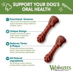 WHIMZEES Brushzees Small Dental Dog Treat - Natural, Grain Free 11 WHIMZEES Brushzees Small Dental Dog Treat - Natural, Grain Free -Pet Essentials Shop 5239335 alt4