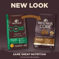 Wellness® CORE® Adult Dry Dog Food - Natural, Grain Free, Wild Game Formula -Pet Essentials Shop 5249048 alt2