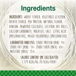 Nylabone® Healthy Edibles® Venison Antlers Dog Treats - 10 Pack -Pet Essentials Shop 5252046 alt3