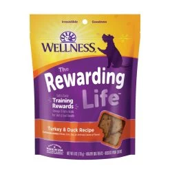 Wellness® Soft Wellbites Dog Treat - Natural, Grain Free, Turkey & Duck