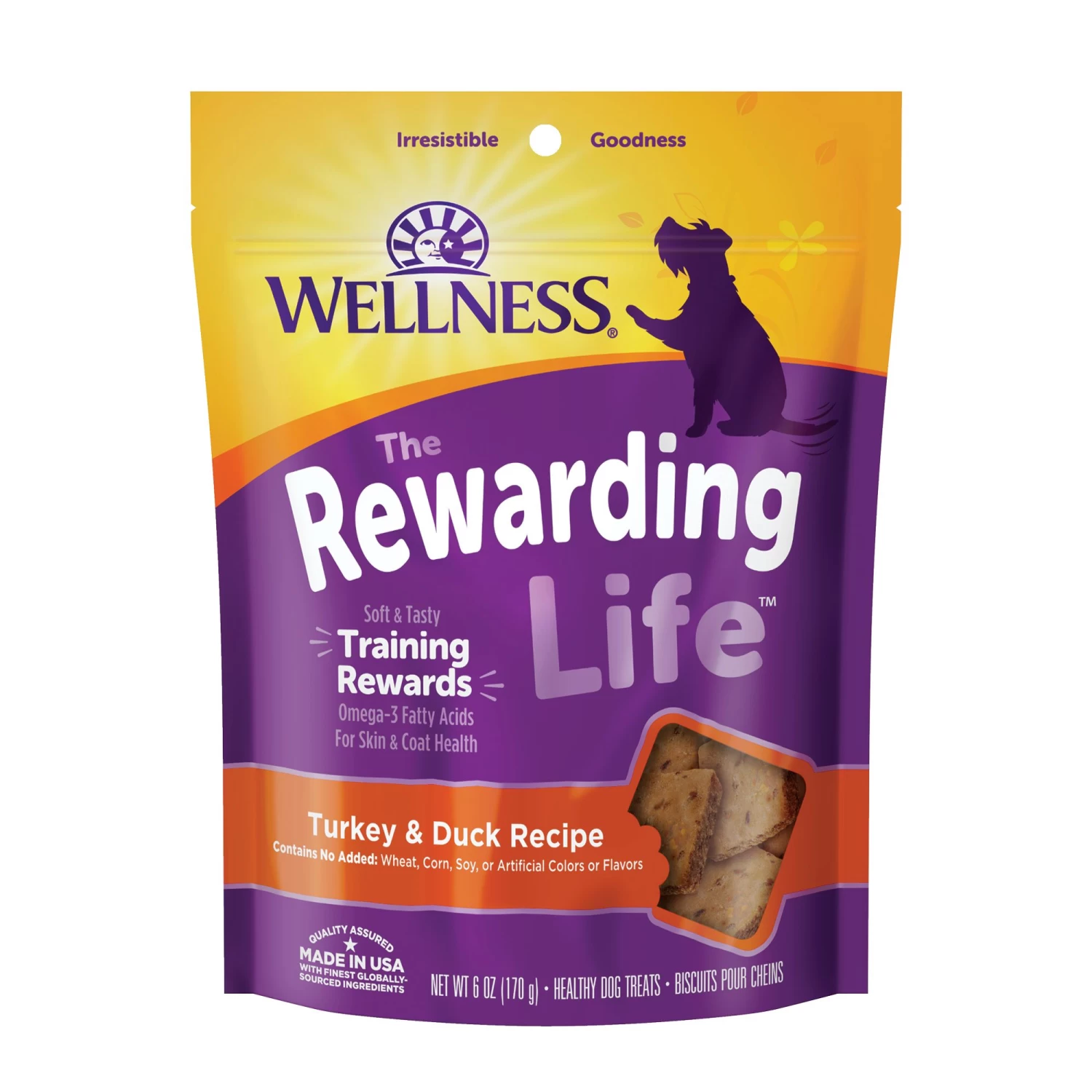 Wellness® Soft Wellbites Dog Treat - Natural, Grain Free, Turkey & Duck 1 Wellness® Soft Wellbites Dog Treat - Natural, Grain Free, Turkey & Duck
