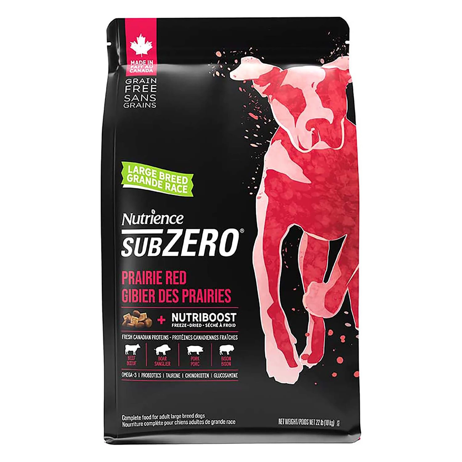 Nutrience® SubZero Large Breed Dog Food - Grain Free, Prairie Red 1 Nutrience® SubZero Large Breed Dog Food - Grain Free, Prairie Red