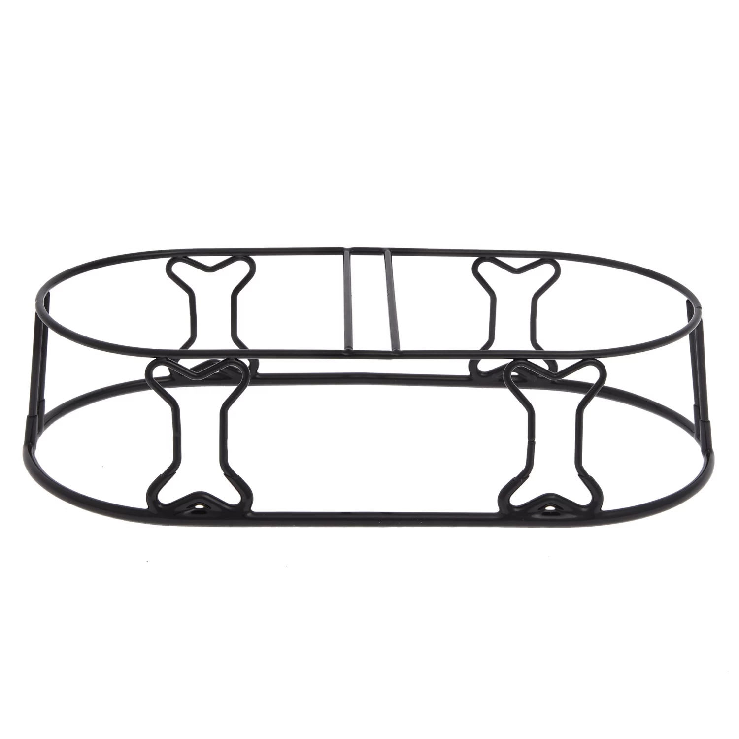 Top Paw® Dog Bones Double Diner Dog Bowls 2 Top Paw® Dog Bones Double Diner Dog Bowls - Image 2