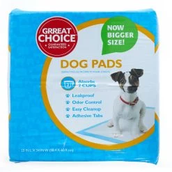 Grreat Choice® Dog Pads - 23"L X 24"W