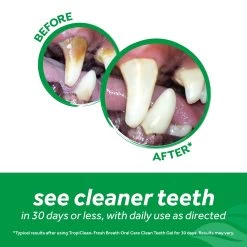 TropiClean® Fresh Breath® Clean Teeth Dog Oral Care Gel -Pet Essentials Shop 5271114 alt4