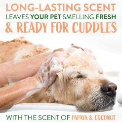 TropiClean® Papaya & Coconut Dog Shampoo & Conditiner -Pet Essentials Shop 5271124 alt6