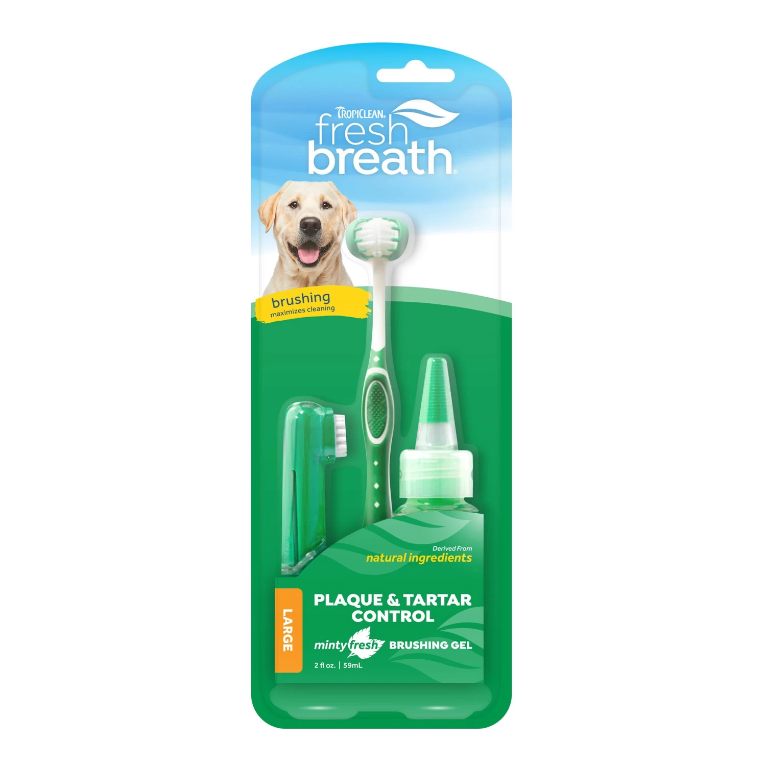 TropiClean® Fresh Breath® Dog Oral Care Kit 1 TropiClean® Fresh Breath® Dog Oral Care Kit