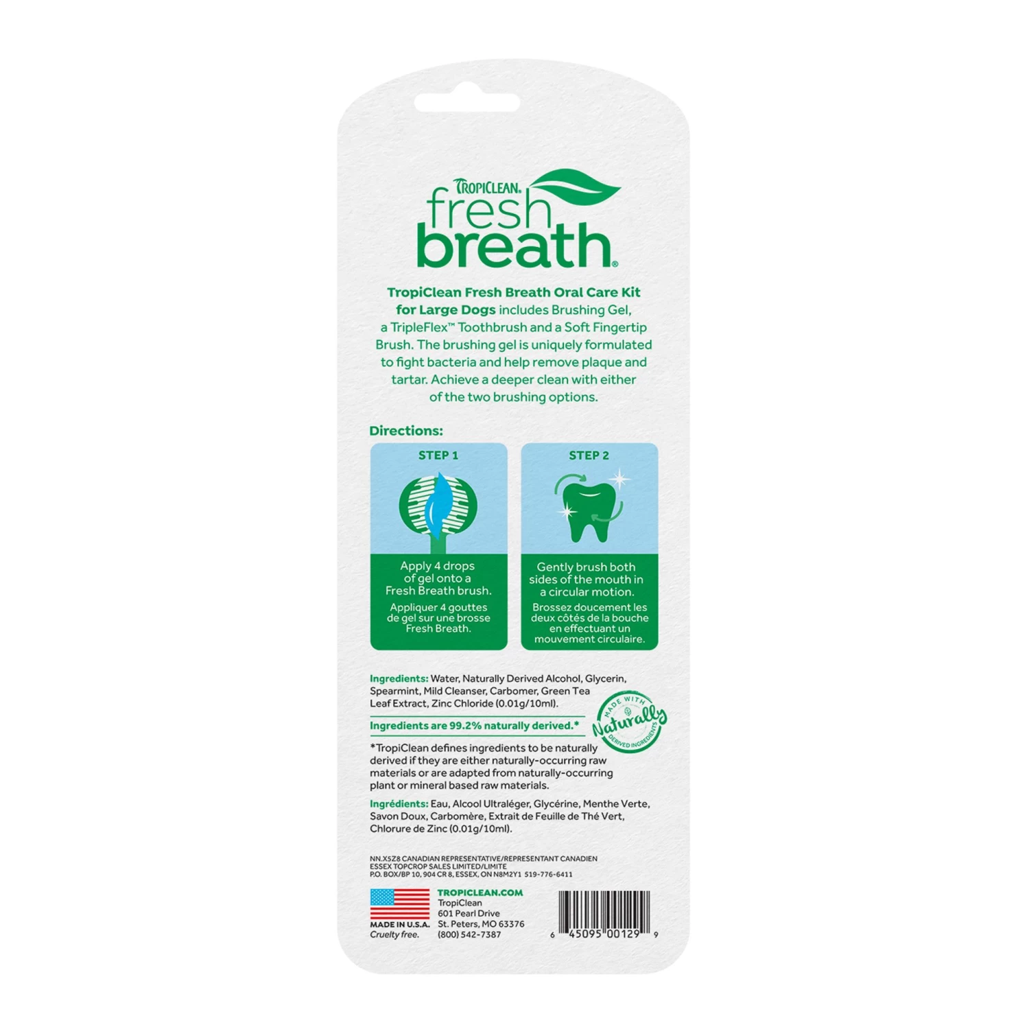 TropiClean® Fresh Breath® Dog Oral Care Kit 2 TropiClean® Fresh Breath® Dog Oral Care Kit - Image 2