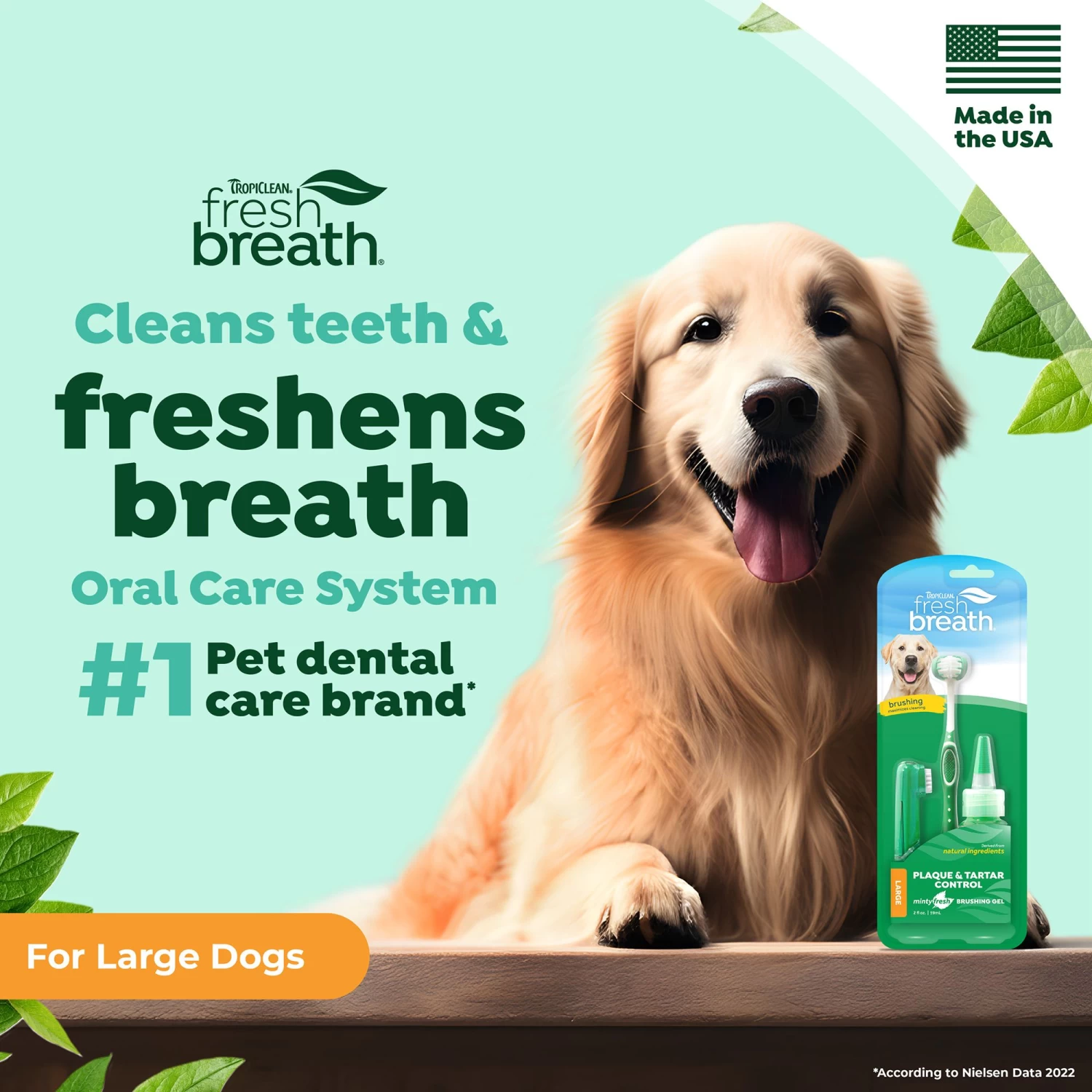 TropiClean® Fresh Breath® Dog Oral Care Kit 4 TropiClean® Fresh Breath® Dog Oral Care Kit - Image 4