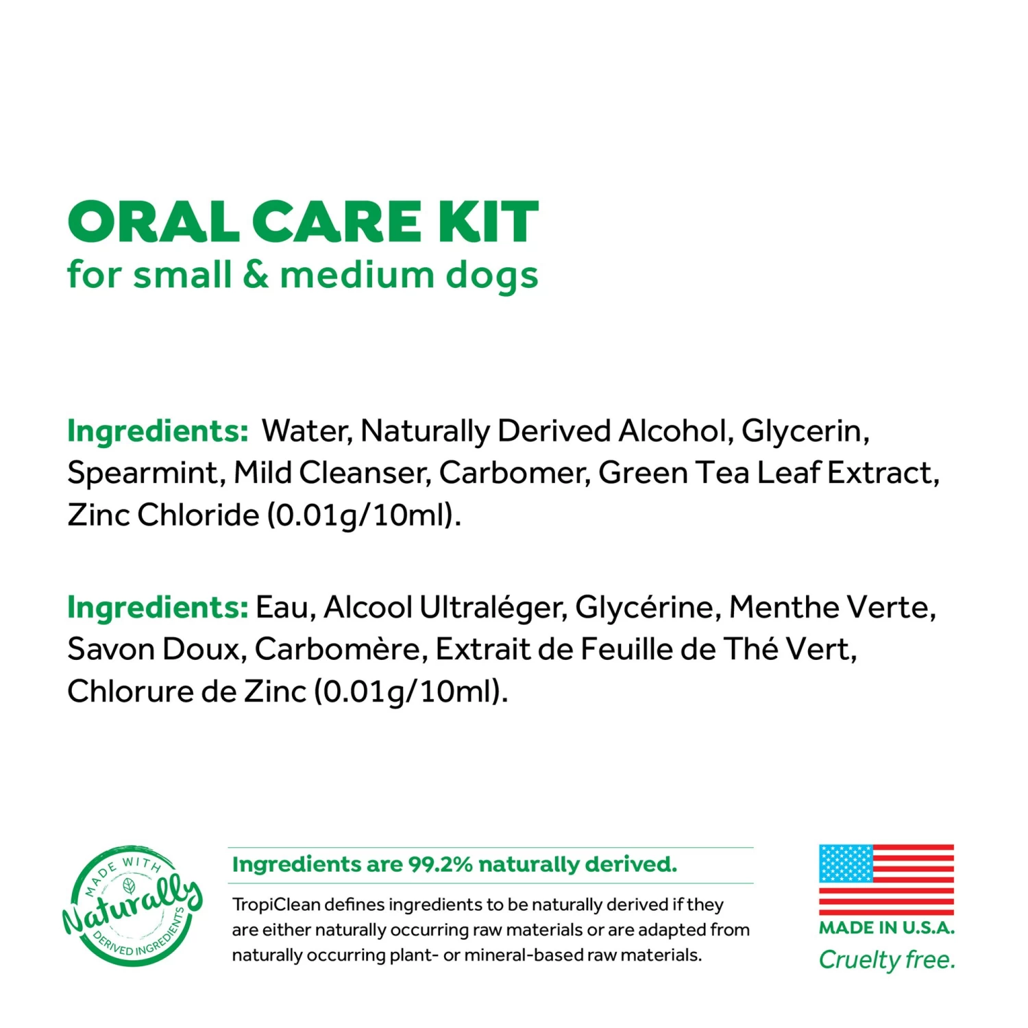 TropiClean® Fresh Breath® Small Dog Oral Care Kit 3 TropiClean® Fresh Breath® Small Dog Oral Care Kit - Image 3