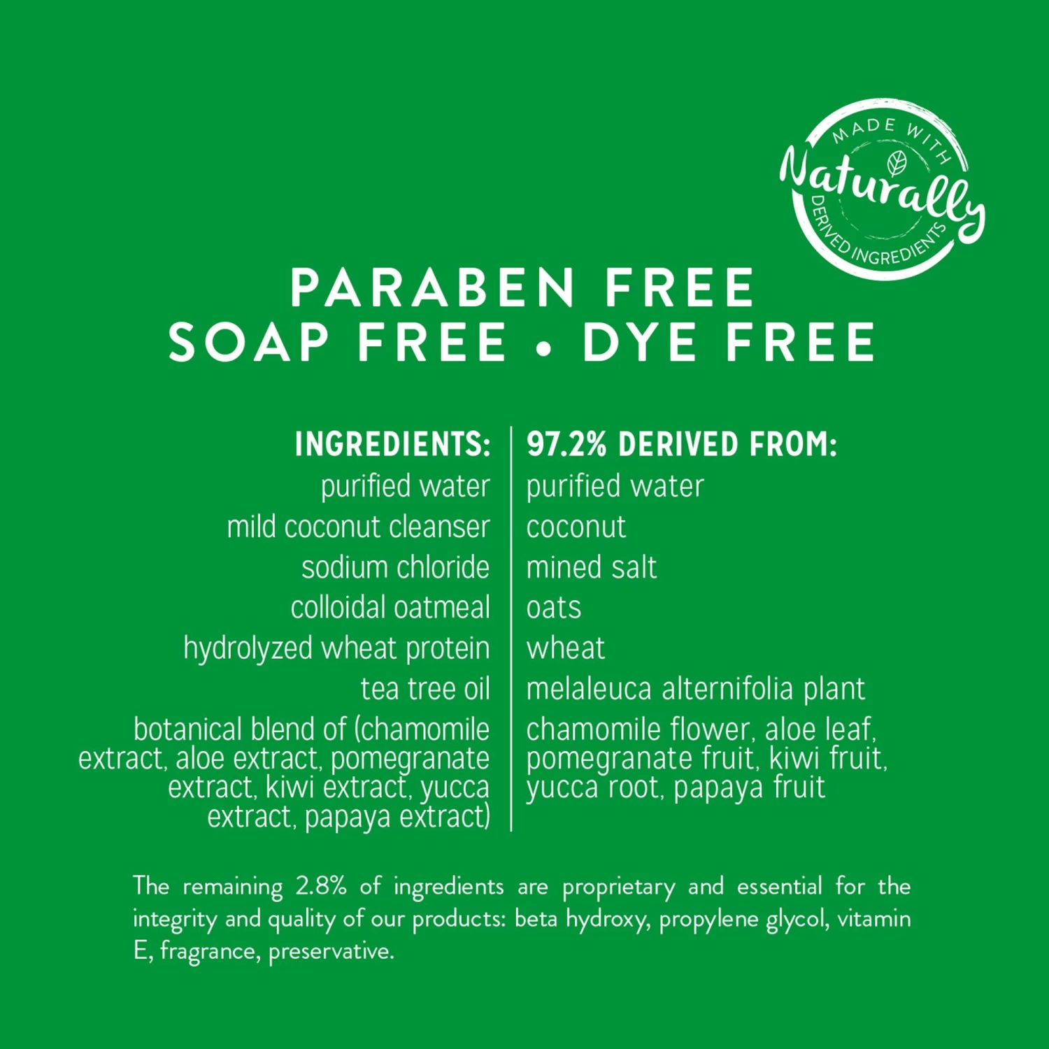 TropiClean® Medicated Oatmeal & Tea Tree Dog Shampoo 3 TropiClean® Medicated Oatmeal & Tea Tree Dog Shampoo - Image 3