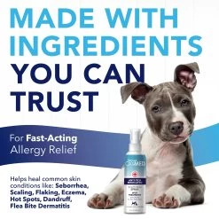 TropiClean® Oxy-Med® Anti-Itch Soothing Dog Spray -Pet Essentials Shop 5271180 alt4
