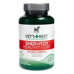 Vet's Best® Shed + Itch Healthy Coat Chewable Dog Tablets