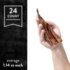 Dentley's® Nature's Chews Full Pig Ear Dog Chew -Pet Essentials Shop 5276870 alt2