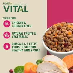 Freshpet® Vital™ Grain Free Complete Meals Small Breed Chicken All Life Stage Dog Food -Pet Essentials Shop 5278424 alt2