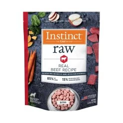 Instinct® Frozen Raw Adult Dog Food - Natural, Grain Free, Beef