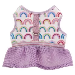 Top Paw® Rainbow Skirt Vest Puppy Dog Harness