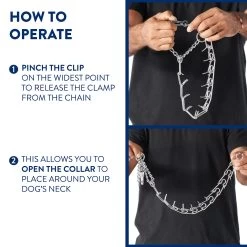 Top Paw® Quick Release Prong Training Dog Collar -Pet Essentials Shop 5285734 alt3