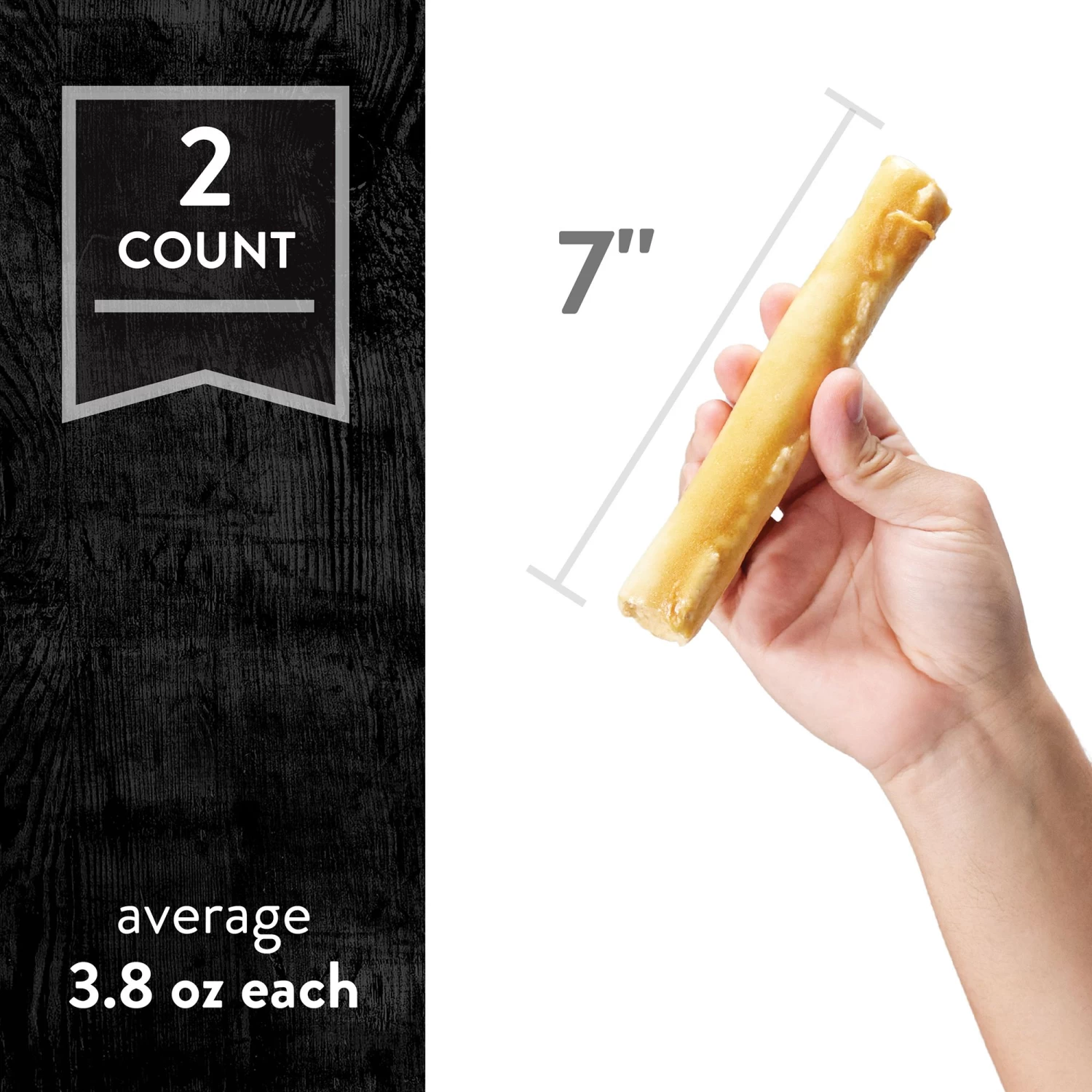 Dentley's® Rawhide-Free 7" Chicken Roll Dog Chew - 2 Count 3 Dentley's® Rawhide-Free 7" Chicken Roll Dog Chew - 2 Count - Image 3