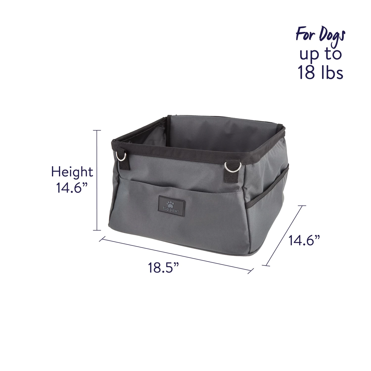 Top Paw® Vehicle Booster Seat 2 Top Paw® Vehicle Booster Seat - Image 2