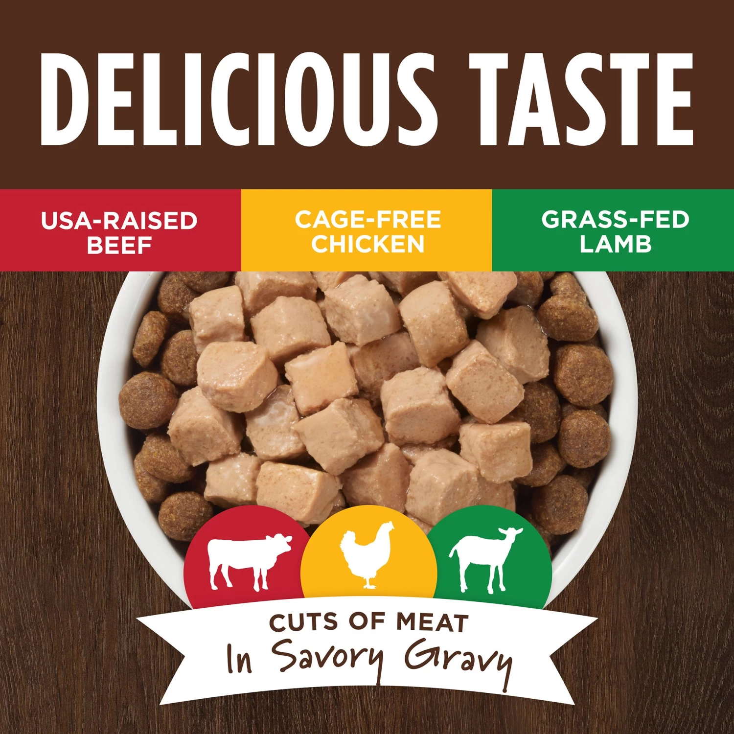 Instinct® Healthy Cravings All Life Stage Dog Food Topper - Grain Free, Variety Pack, 12 Ct. 3 Instinct® Healthy Cravings All Life Stage Dog Food Topper - Grain Free, Variety Pack, 12 Ct. - Image 3